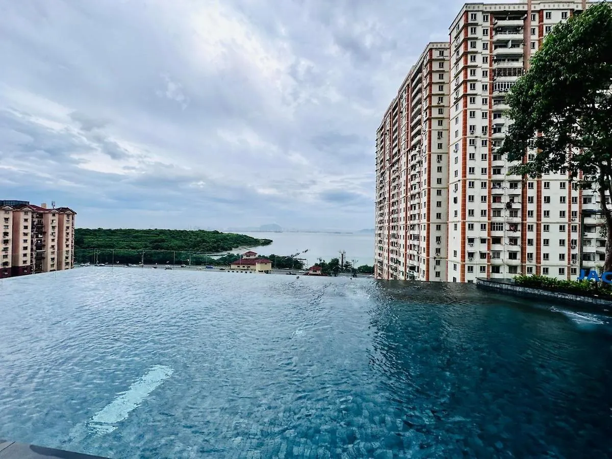 Galaxy 3Br Apartment Comfort Family Stay City View 10Pax George Town